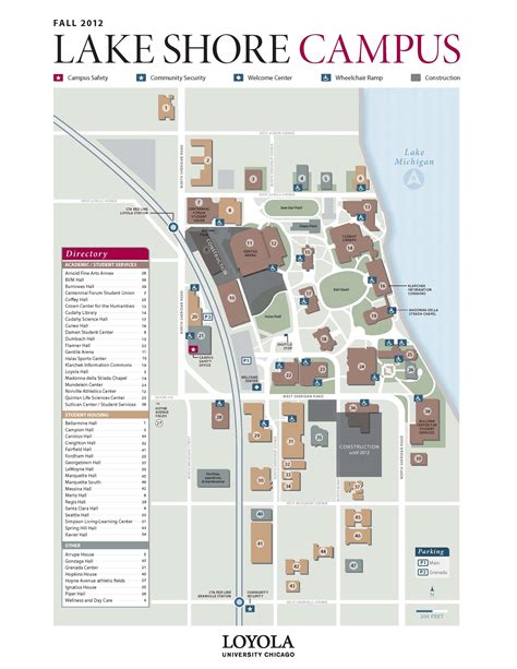 Loyola University Chicago Map Map Quiz