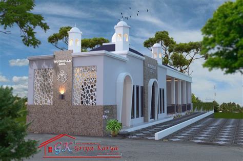 Desain Musholla Modern Minimalis – Ibu Dewi Persik (Jember, Jawa Timur