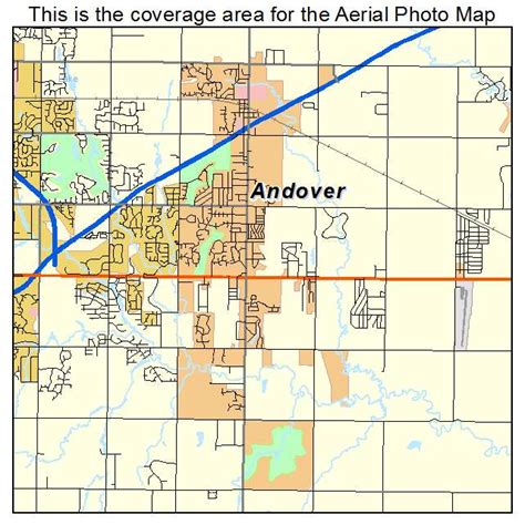 Aerial Photography Map Of Andover Ks Kansas