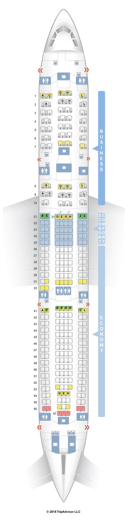 Seatguru Seat Map Finnair Airbus A330 300 333 V1