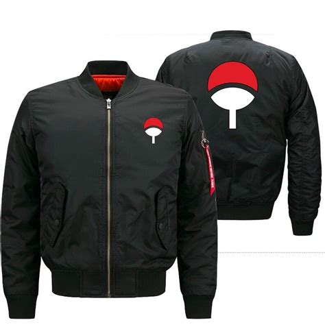 uchiha bomber jacket naruto merchandise