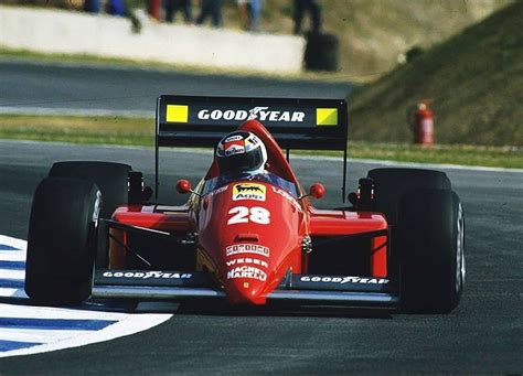 The history of ferrari's garage. Stefan Johansson, Ferrari F1/86, 1986 Spanish Grand Prix, Jerez de la frontera #StefanJohansson ...