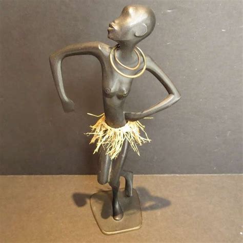 Bronze African Dancer Sculpture By Karl Hagenauer At 1stdibs