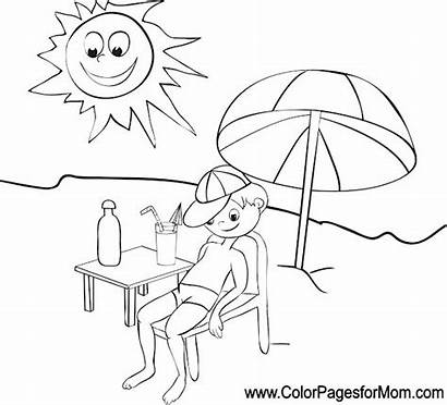 Vacation Coloring Pages Adult Coloringpages Vacation5 Colorpagesformom