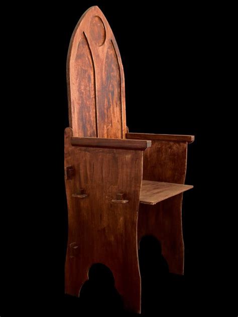 Medieval Chair Medieval Furniture Medieval Decor Gothic Furniture