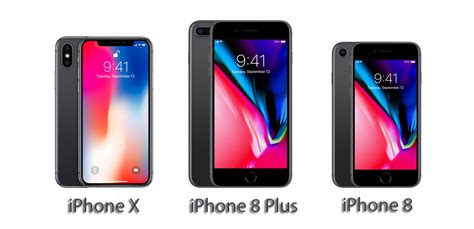 Iphone X Vs Iphone 8 Plus Vs Iphone 8 All Detailed Specs Comparison