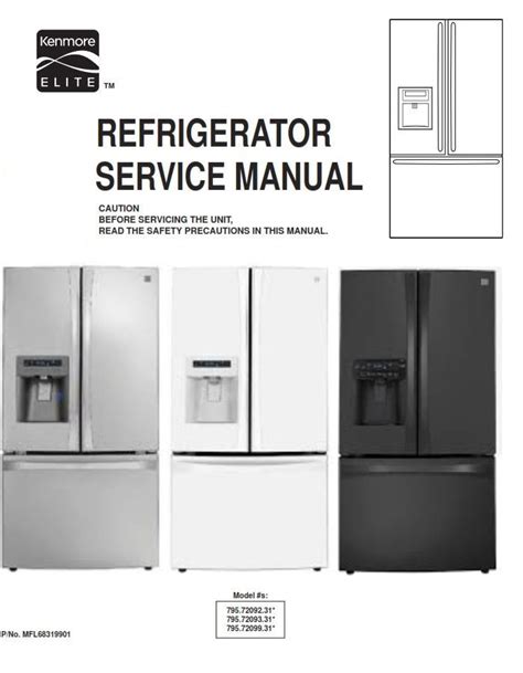 Kenmore Elite Refrigerator Freezer Manual