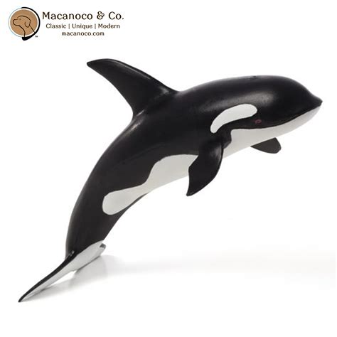 Mojo Orca Killer Whale Deluxe Toy Figurine Macanoco And Co