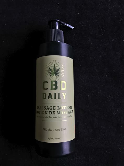 Cbd Daily Massage Lotion With Cbd