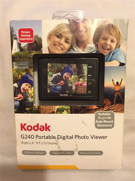 Digital Photo Viewer Kodak G240 Portable Digital Photo Viewer Etsy