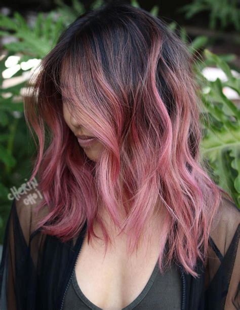 Stunning Examples Of Brown Ombre Hair In Pink Ombre Hair Ombre Hair Color Ombre Hair