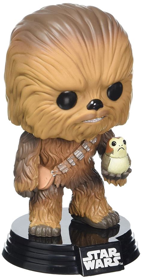 Figurina Star Wars Chewbacca With Porg Funko