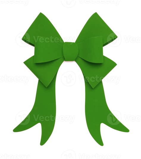 Free Transparent Png Beautiful Green Bow And Ribbon 15130939 Png With