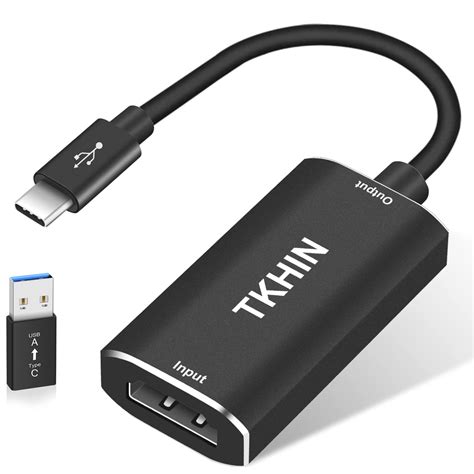 Buy Tkhin Capture Card Audio Video Capture Card Hdmi Game Capture To Usb 1080p 60fps With Type