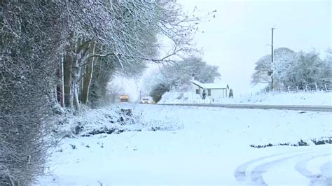 Freezing Temperatures And Snow In Northern Ireland News Uk Video News Sky News