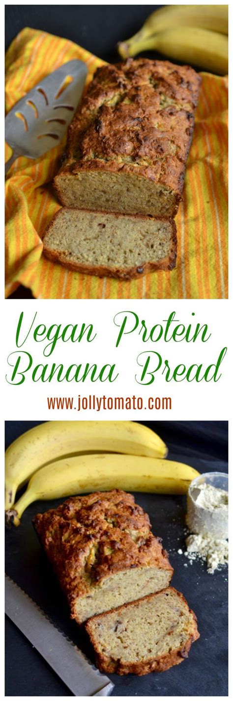 Vegan Protein Banana Bread | Recipe | Protein banana bread ...