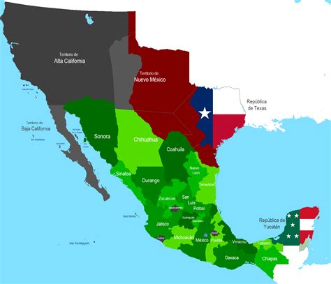 Lista 98 Foto Map Of United States And Mexico Alta Definición Completa