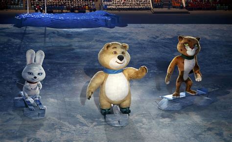 Playtime Sochi Shows Off Its Mascots Nbc News