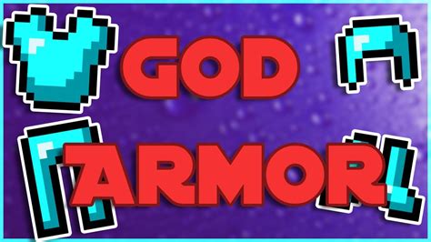 How To Make God Armor In Minecraft Youtube