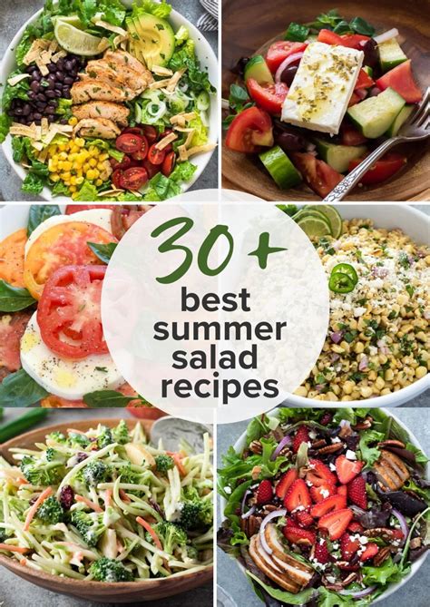 30 Best Summer Salad Recipes Flavor The Moments