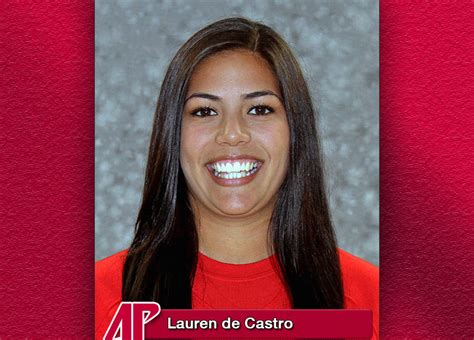 Apsu Athlete Of The Week Lauren De Castro Clarksville Online