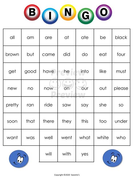 Free Printable Kindergarten Sight Word Lists Systemsret