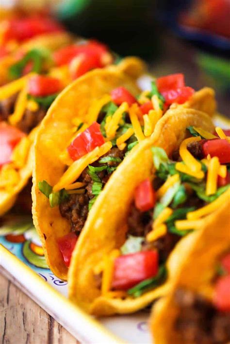 Best Ever Homemade Texmex Beef Tacos How To Feed A Loon