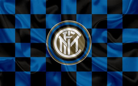 Inter Milan Emblem Logo Soccer Wallpaper Inter Milan Flag