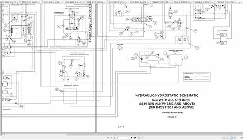 Bobcat Loader S510 Hydraulic & Electrical Schematic
