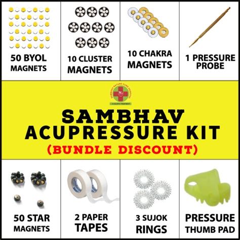 Sambhav Sujok Acupressure Kit Bundle Offer Sambhav Nature Cure Hospital