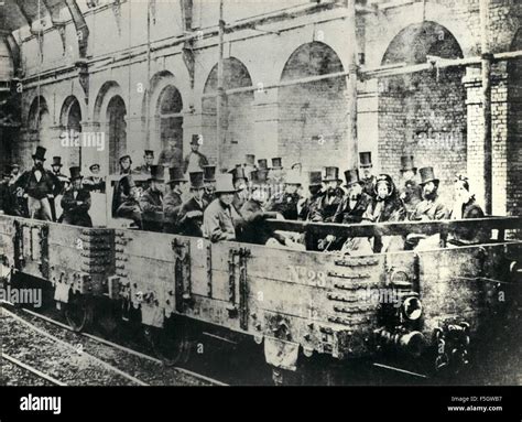 1863 Picture Shows Inaugural Journey Of London Underground Railway