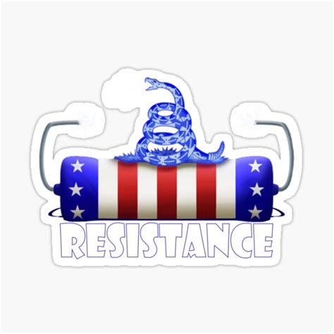 Resistance Sticker By Mlmckellip Redbubble