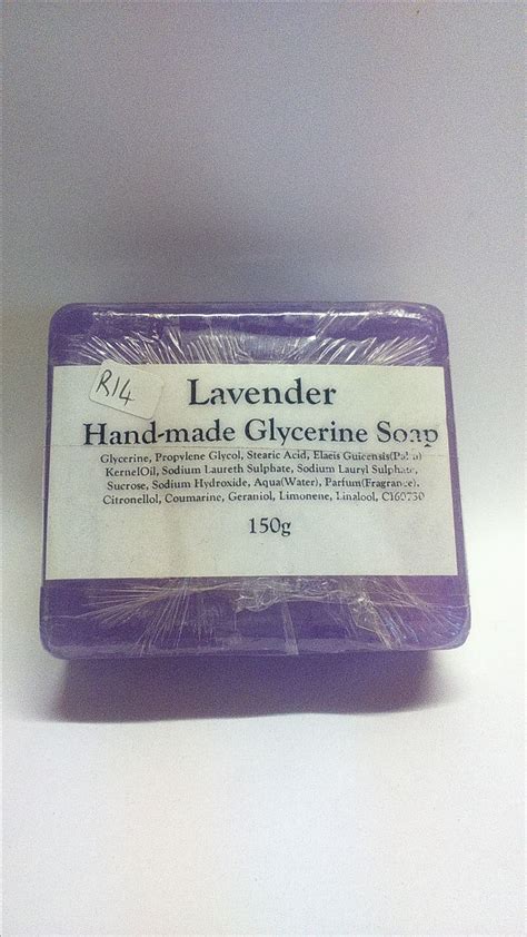 Handmade Glycerin Soap Lavender Theimmortaljellyfish Handmade