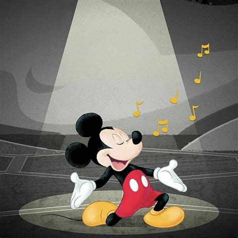 Mickey Mouse Sing 🎶 Mickey Mouse Wall Art Mickey Mouse Mickey