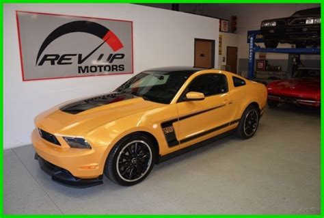 2012 Ford Mustang Boss 302 Ultra Rare Yellow Blaze Color 1 Of 252 Mint