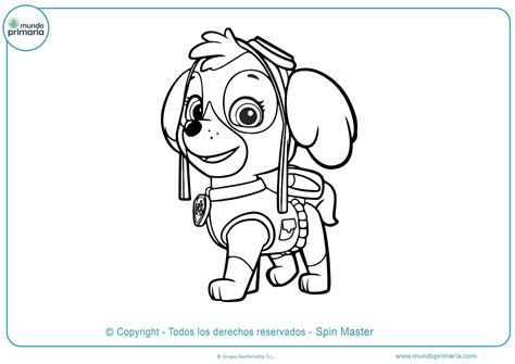 Galería De Dibujos De La Patrulla Canina Para Imprimir Y Colorear 3DF