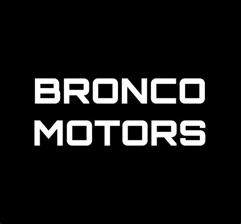 Bronco Motors Get Ready To Re Volt