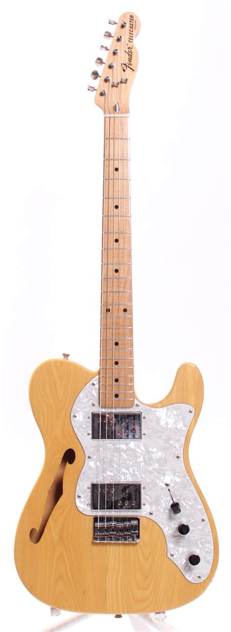Fender Telecaster Thinline 72 Reissue 1998 Natural Guitar For Sale