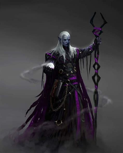 Artstation Dark Wizard Matias Trabold Rehren Fantasy Character