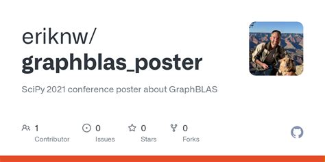 Github Eriknwgraphblasposter Scipy 2021 Conference Poster About