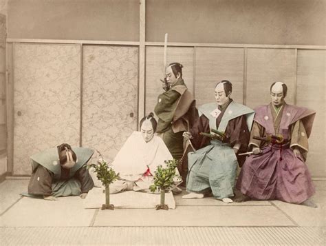 Life Of The Samurai Beautiful But Gruesome Pictures Show Japanese