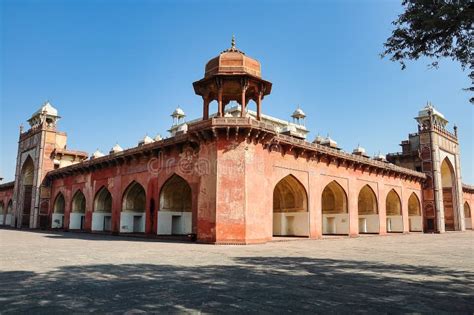 Tomb Of Akbar The Great At Sikandra Fort In Agra Uttar Pradesh India