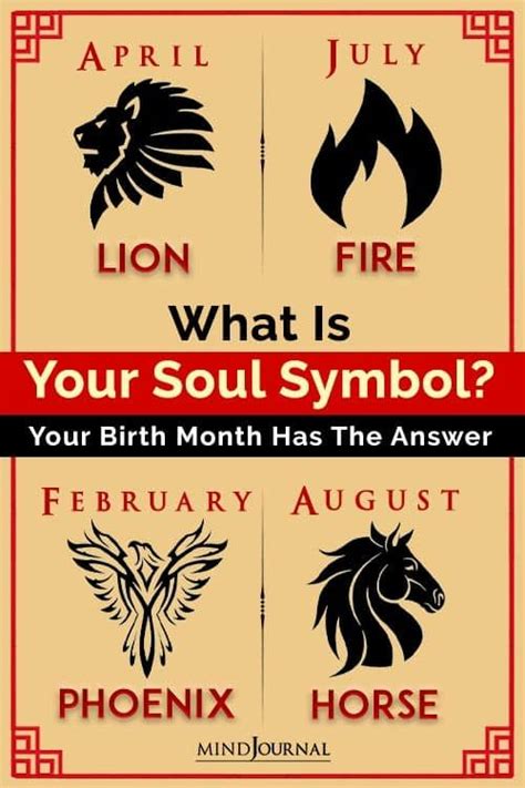 What Is Your Soul Symbol Your Birth Month Has The Answer Birth Month