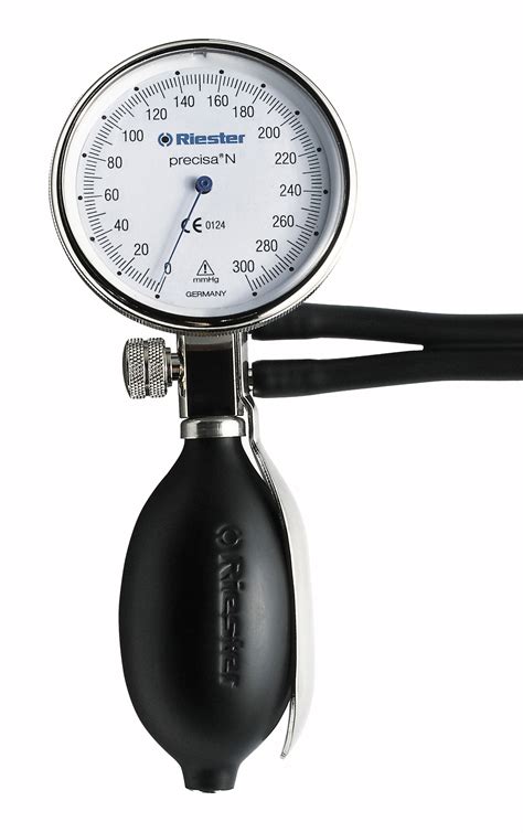 Riester Precisa-N Aluminium Sphygmomanometer Double Tube Without NIBP Cuff - Walters Medical