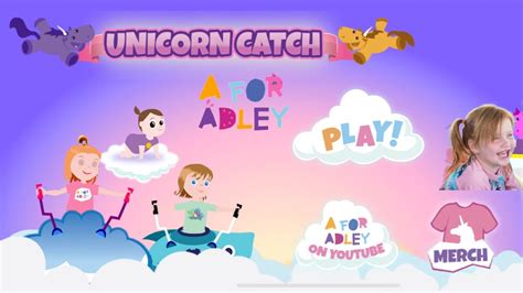 A For Adley Unicorn Catch Game Youtube