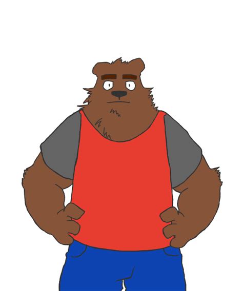 Furrybooru Ambiguous Gender Anthro Bear Clothed Clothing Fully