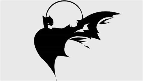 Free 5 Batman Silhouettes In Vector Eps Ai