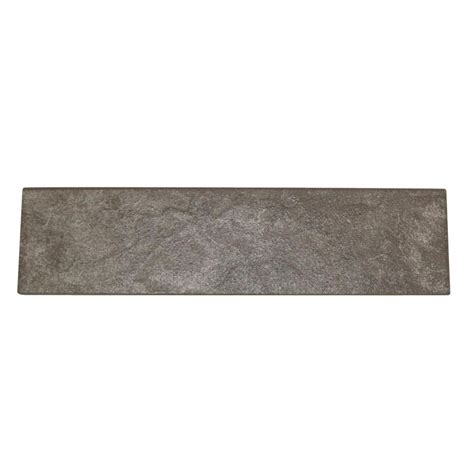 Daltile Continental Slate English Gray 3 In X 12 In Porcelain