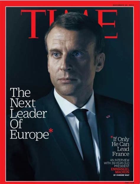 Emmanuel Macron Le Détail De La Couverture Du Time Qui Interpelle Les Internautes