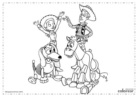 40 Dibujos Para Colorear Toy Story 4 Para Colorear
